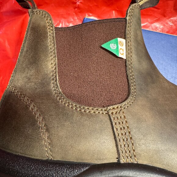 COPY BNIB Blundstone Work & Safety #180 Waxy Rustic Brown, AUS 6, Wmns 9 / Mns 7 - Picture 3 of 6